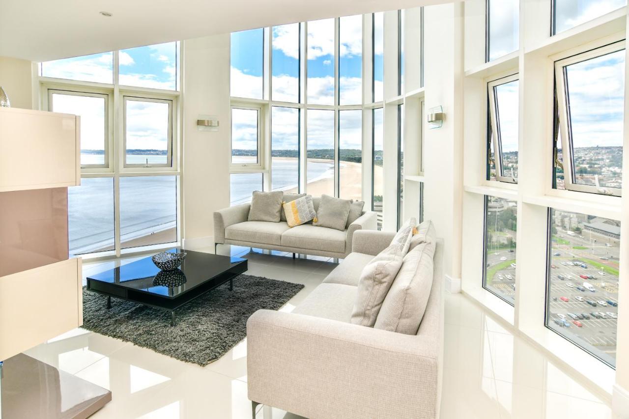 Just Stay Wales - Meridian Quay Penthouses スウォンジー エクステリア 写真